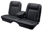 1968 Cougar Decor Front Split Bench Seat Upholstery w/ Center Armrest